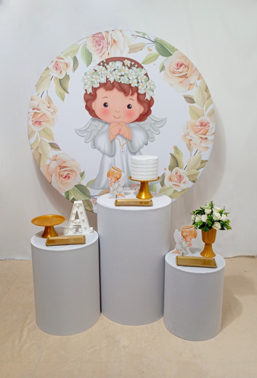 Batizado Menina - Kit Galera Reunida - Juntosparasempre 