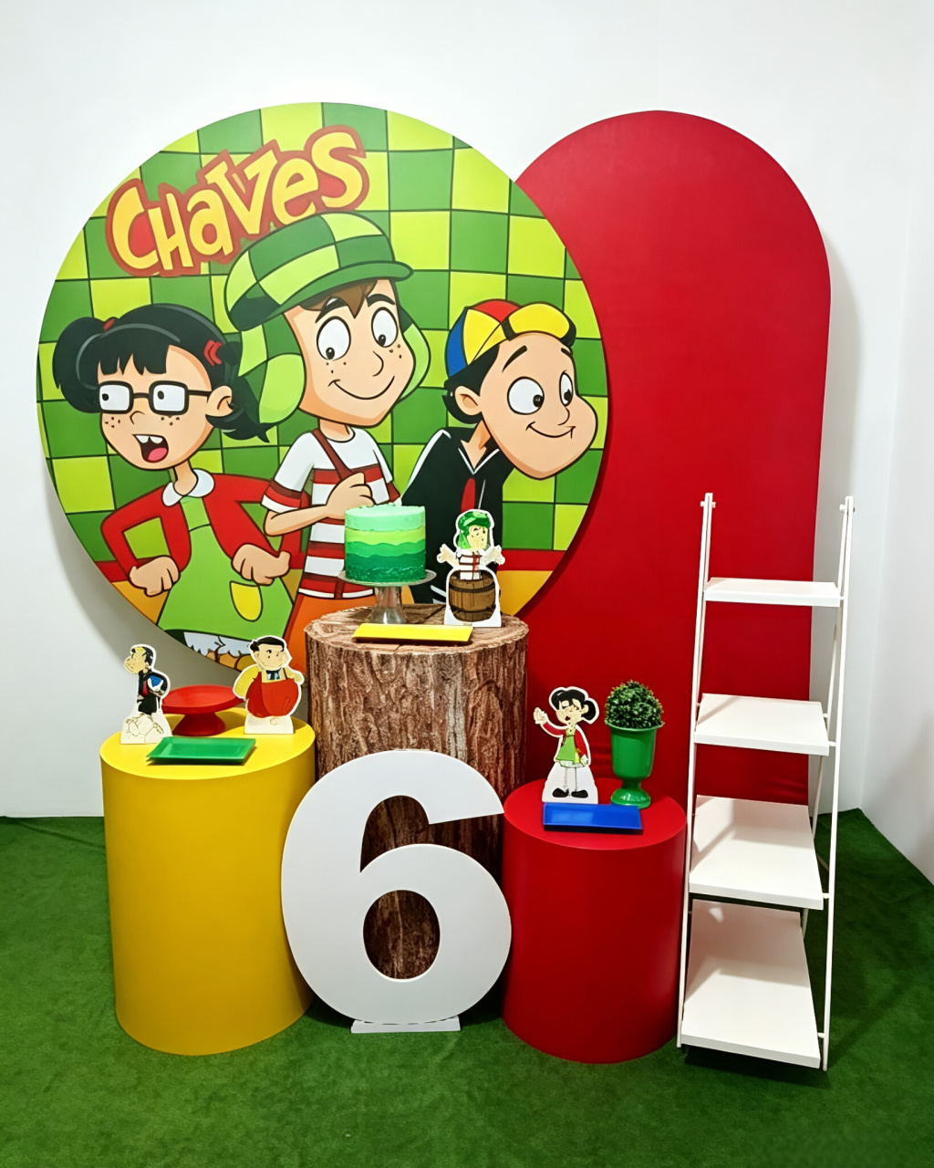 Chaves - Kit 2 + Escadinha E Número - Juntosparasempre 