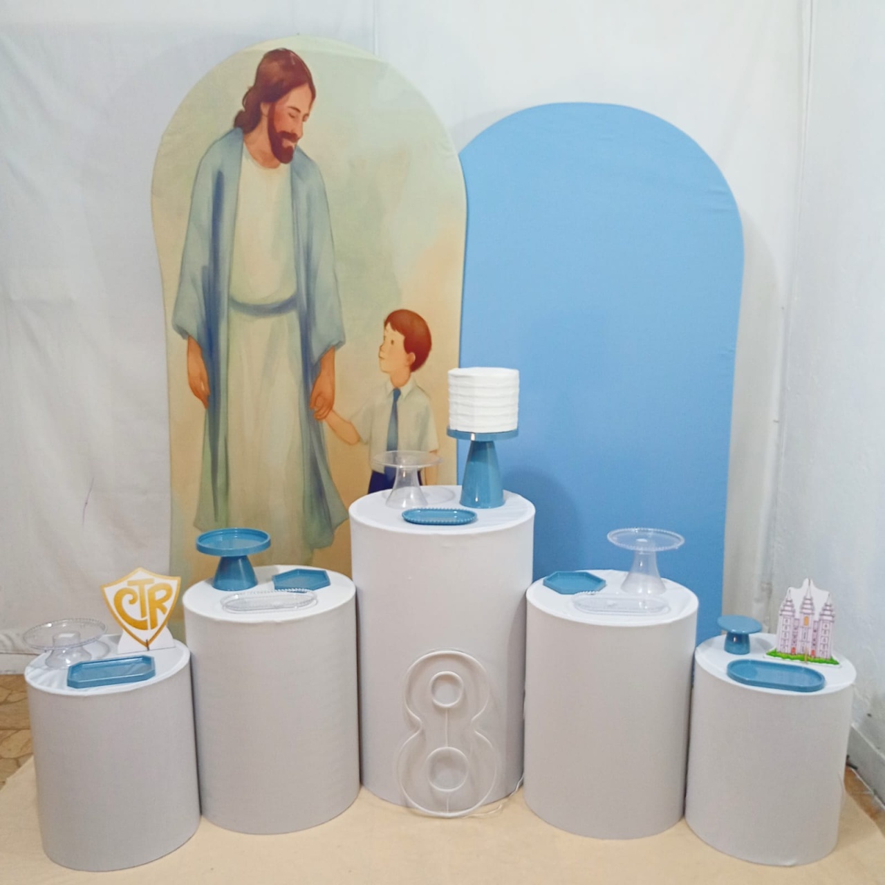 Batismo Jesus E Menino Azul - Composição - Juntosparasempre 