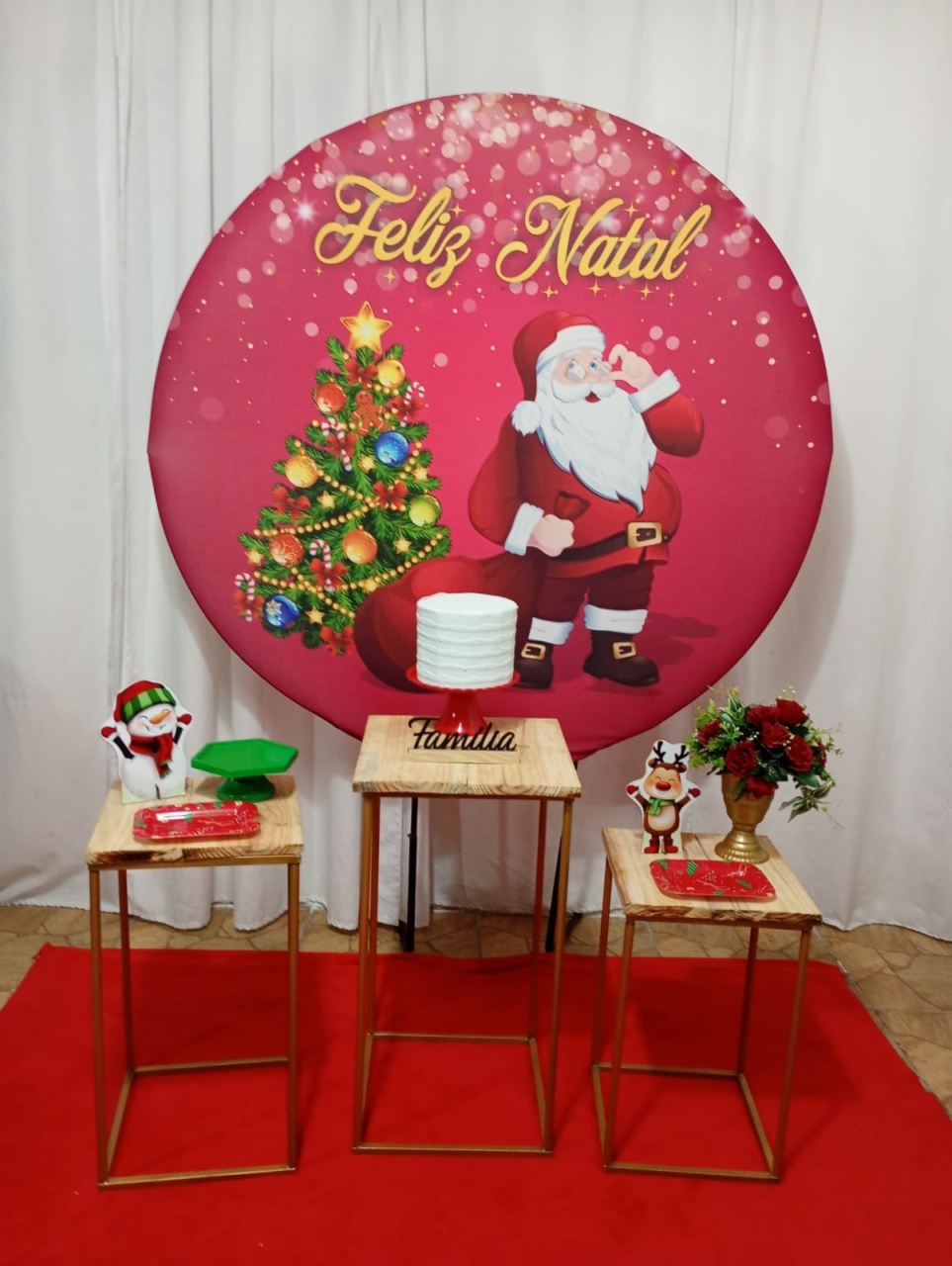 Natal Trio de Mesas 3.4  - Juntosparasempre 