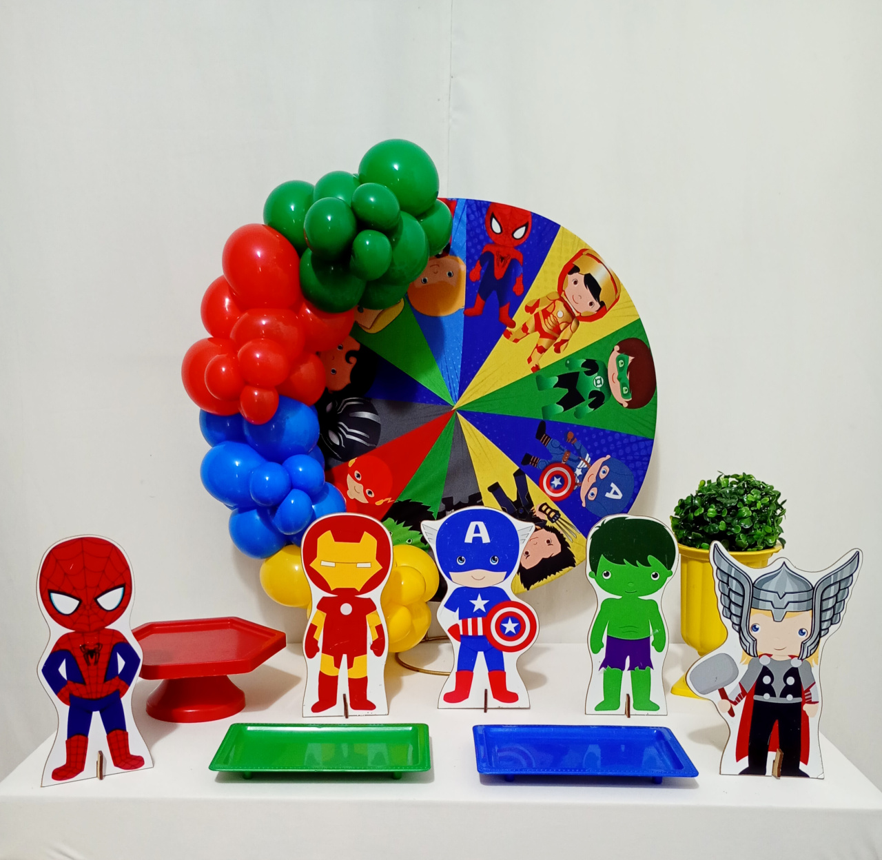 Heróis Baby - Festa Na Mesa - Juntosparasempre 