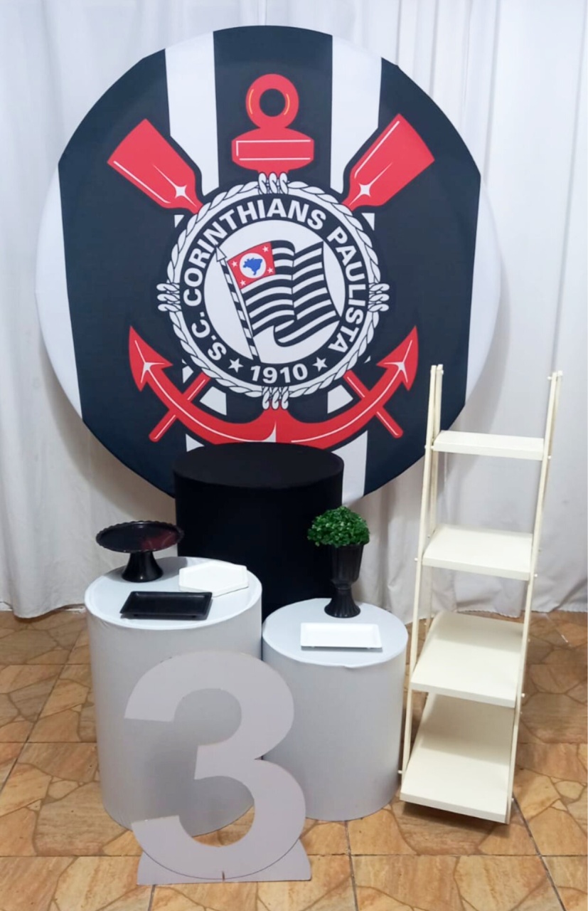 Corinthians - Só Um Bolinho + Número E Escadinha  - Juntosparasempre 