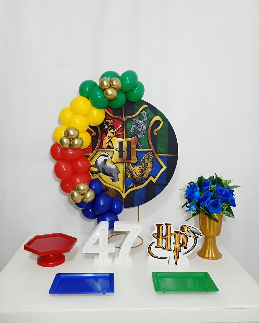 Harry Potter - Festa Na Mesa + Led - Juntosparasempre 