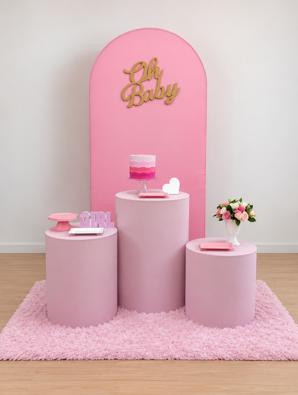 Oh Baby Rosa - Kit 1 - Juntosparasempre 