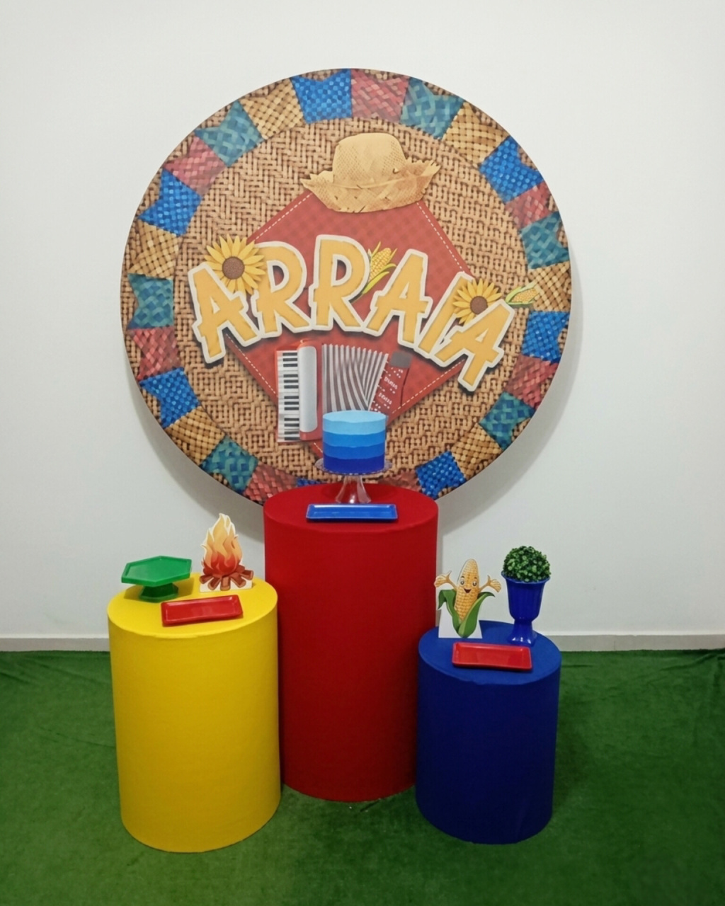 Arraia Azul - Kit Galera Reunida - Juntosparasempre 