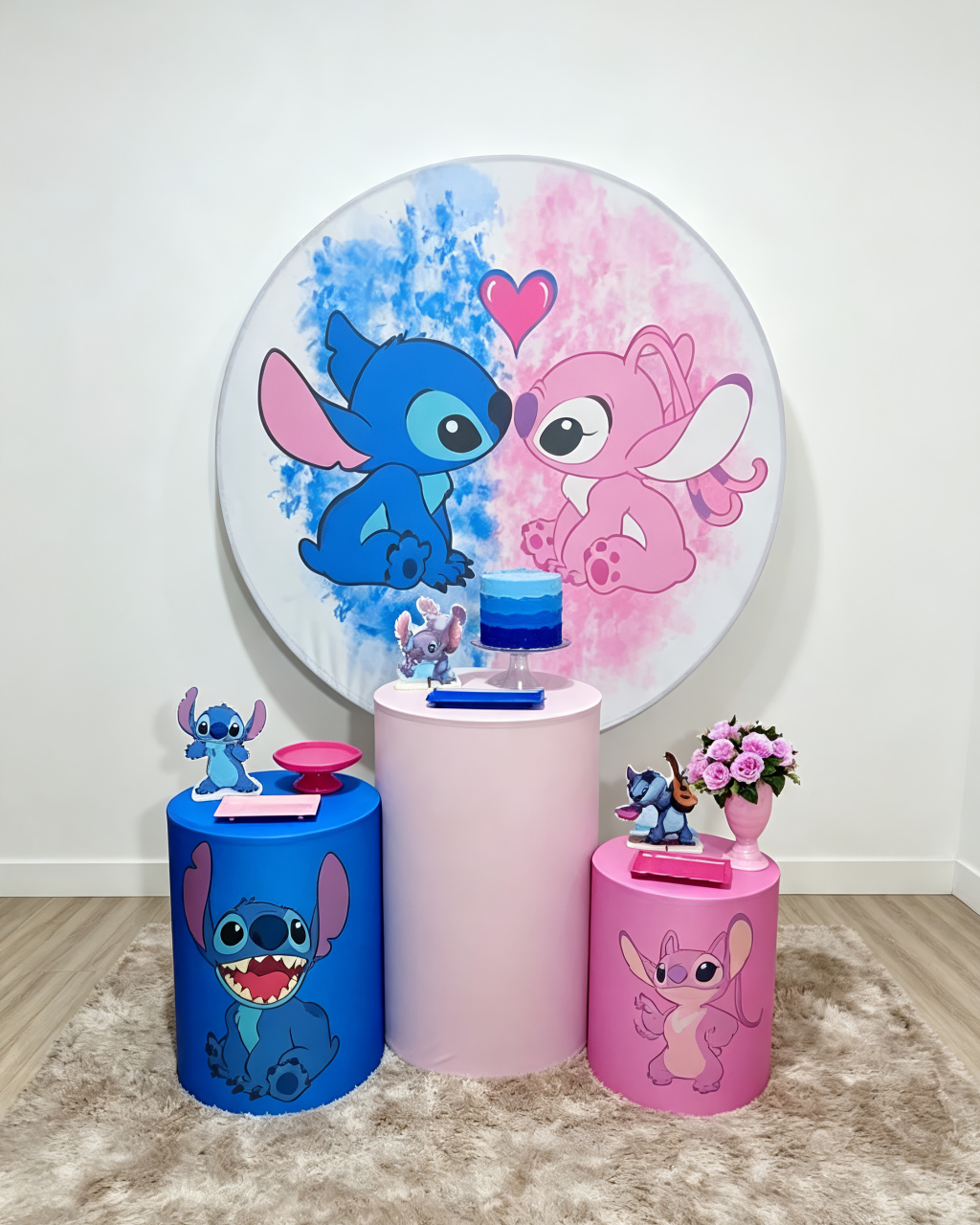 Angel E Stitch - Kit 1 - Juntosparasempre 