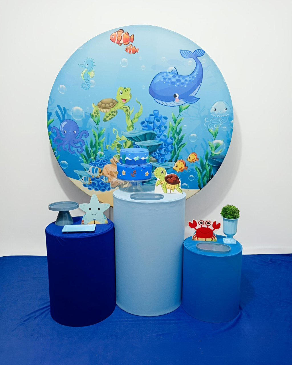Fundo Do Mar - Kit 1. - Juntosparasempre 