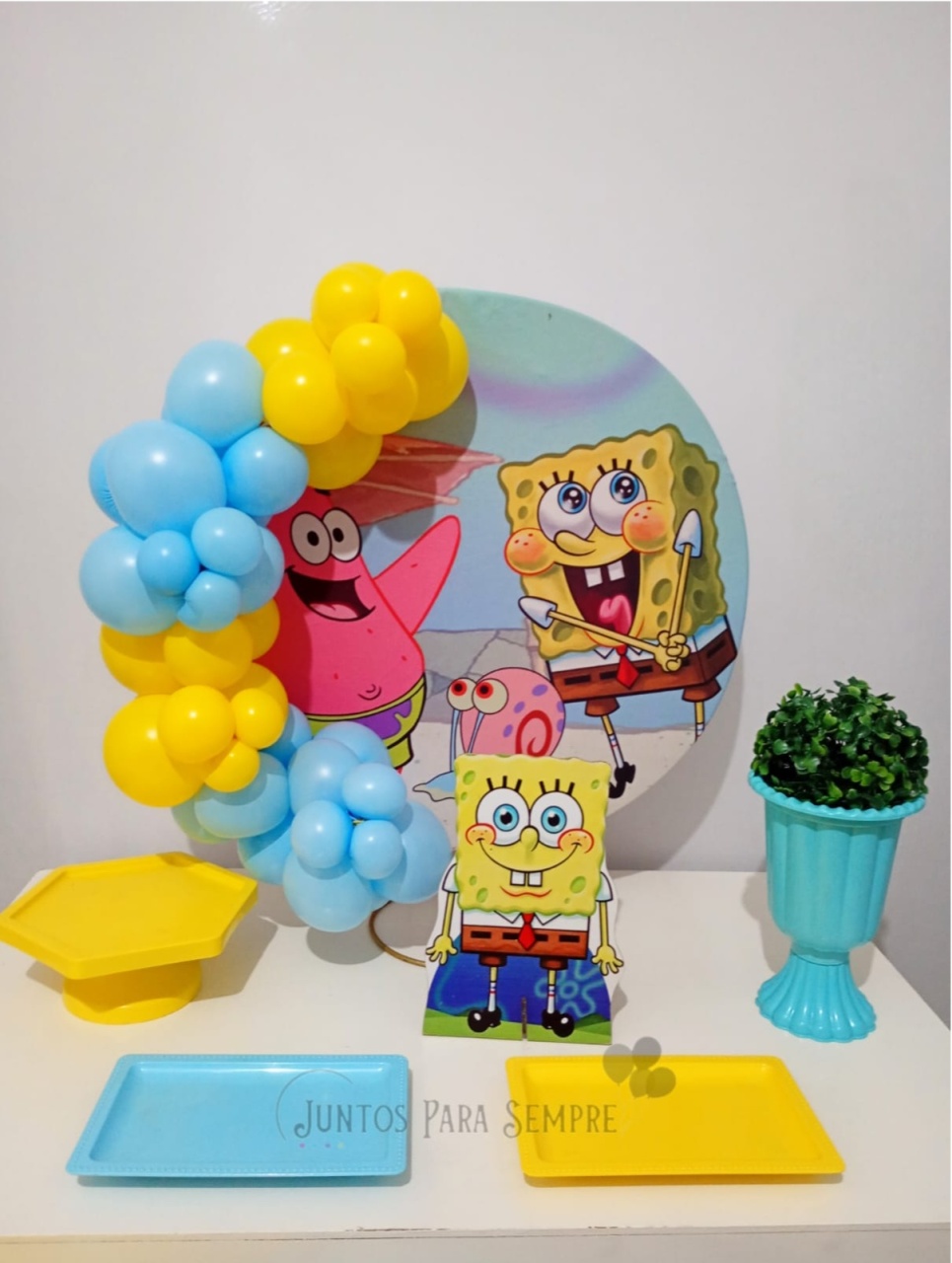 Bob Esponja - Festa Na Mesa - Juntosparasempre 