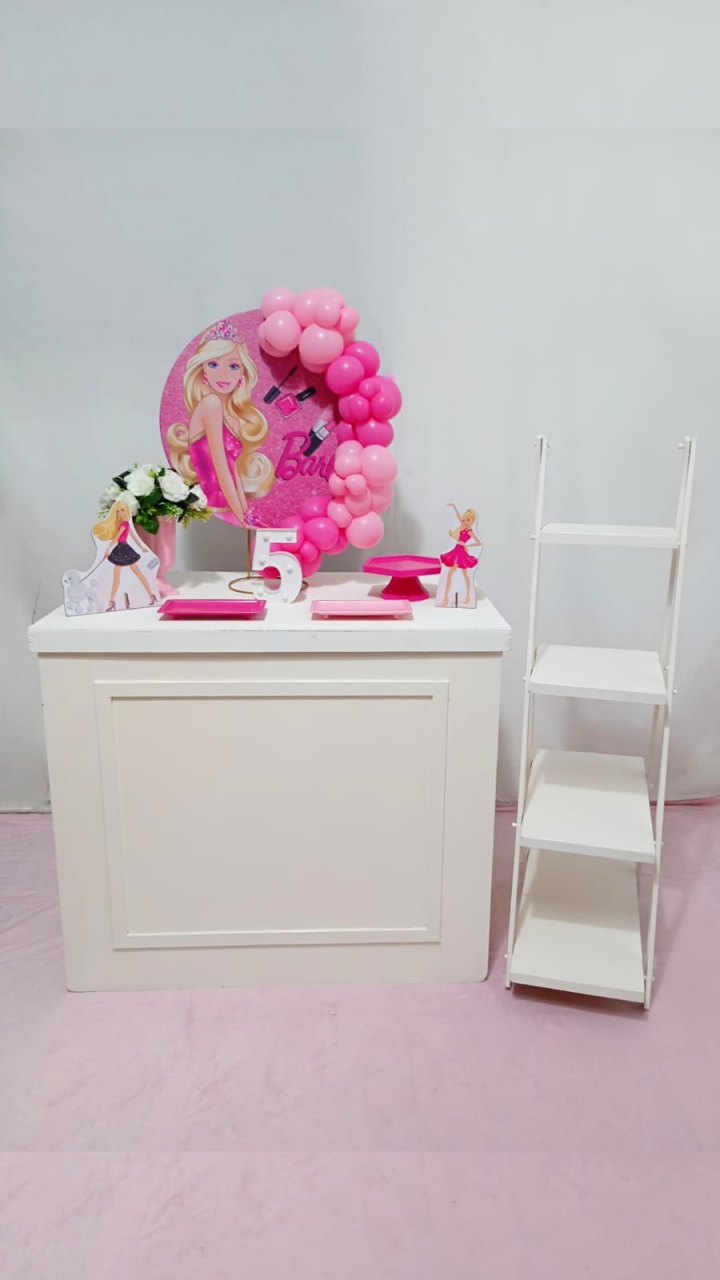 Barbie - Festa Na Mesa Composição - Juntosparasempre 