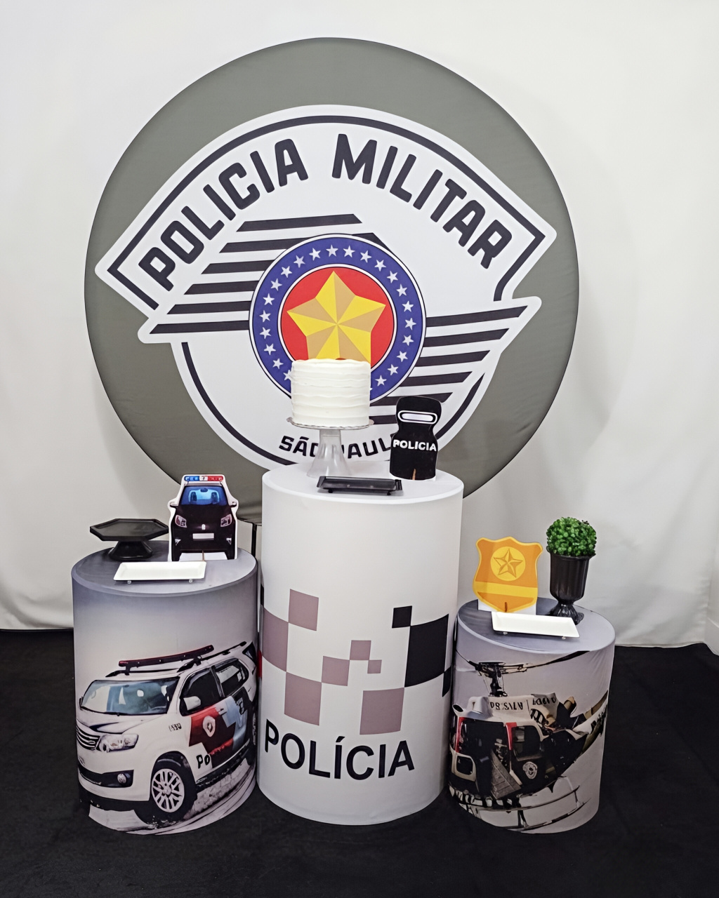 Polícia Militar Menino - Kit 1 - Juntosparasempre 