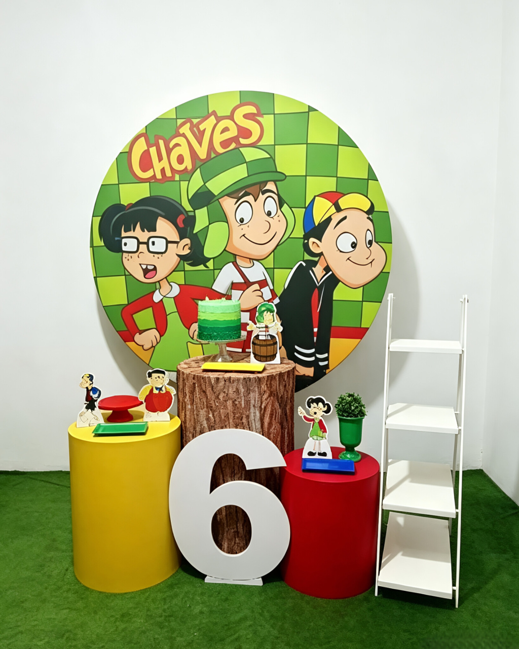 Chaves - Kit 1 + Escadinha E Número - Juntosparasempre 