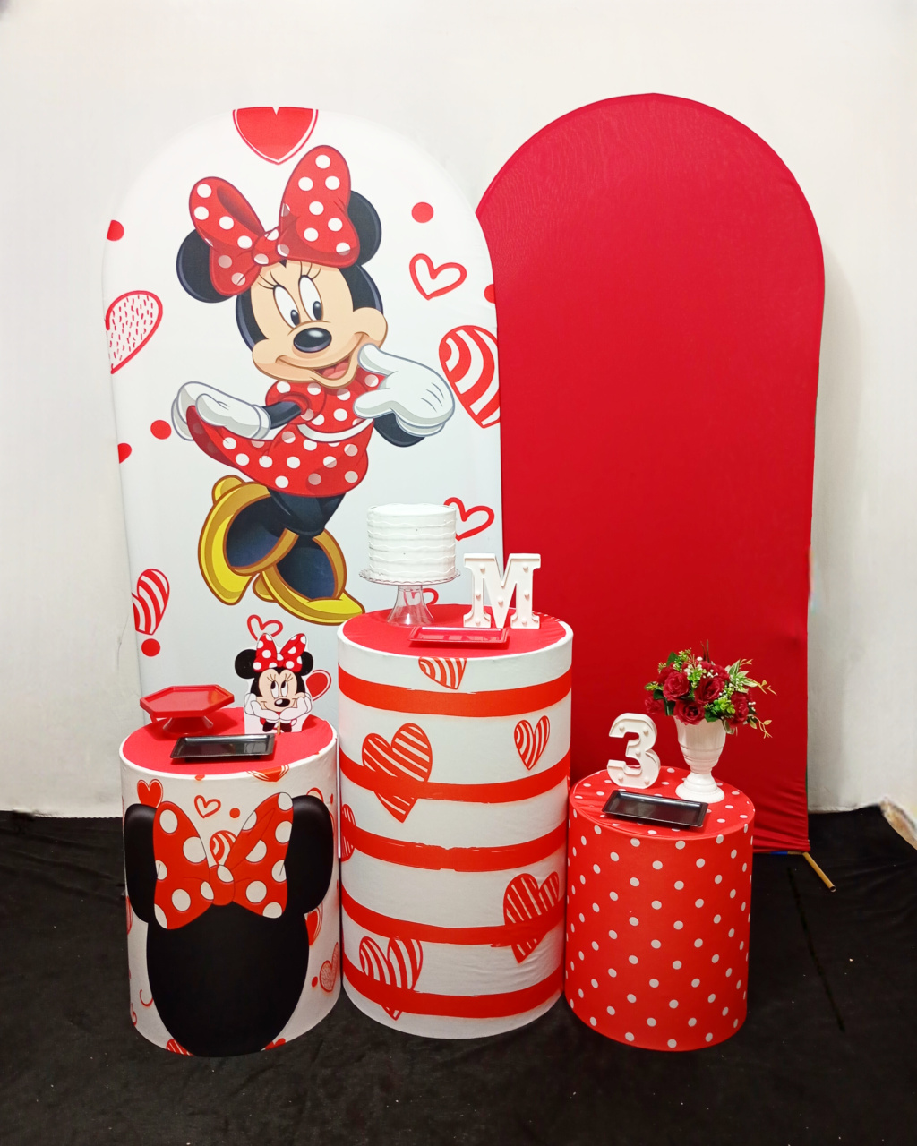 Minnie Vermelha - Kit 2 - Juntosparasempre 
