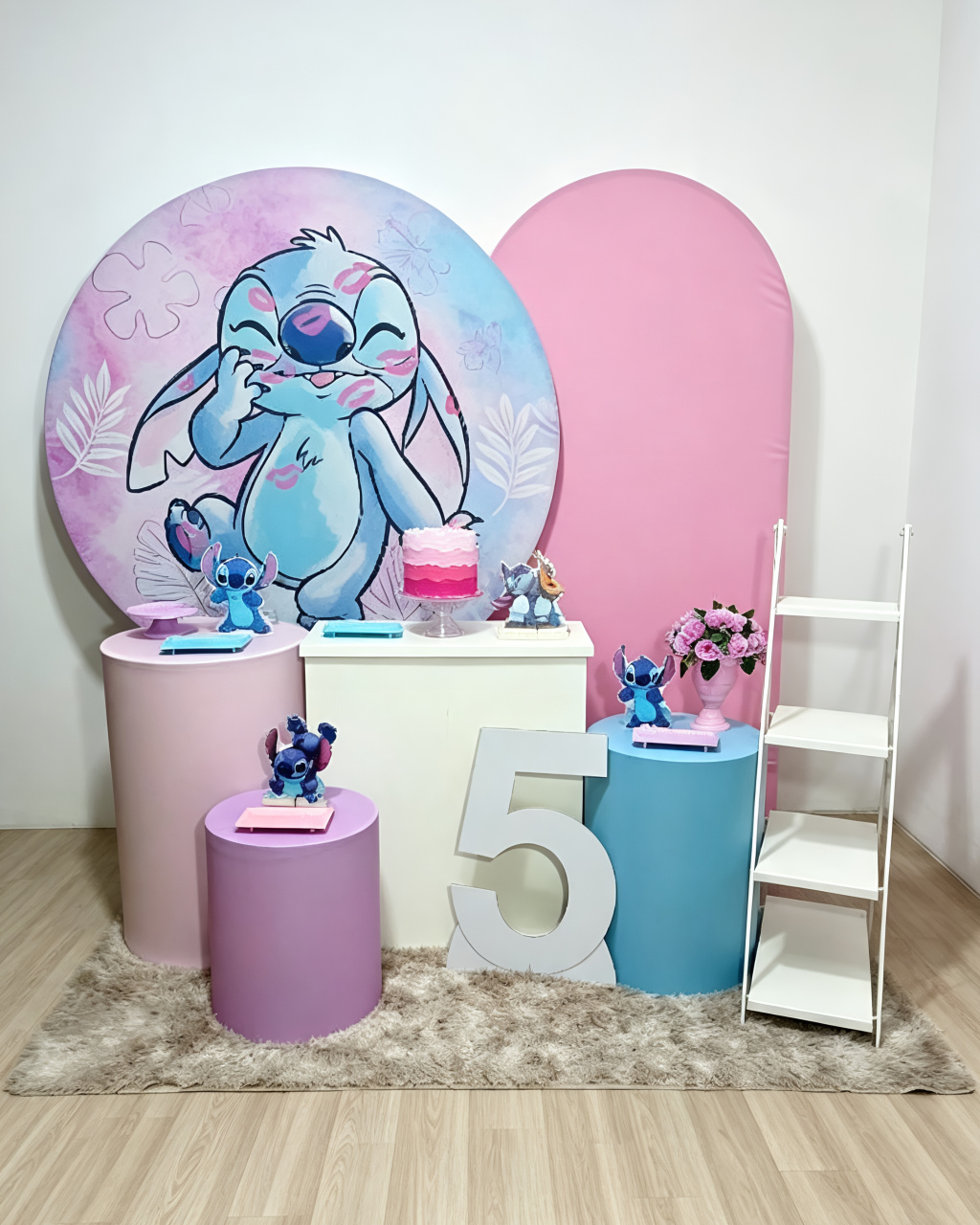 Stitch Beijinho - Kit 3 - Juntosparasempre 
