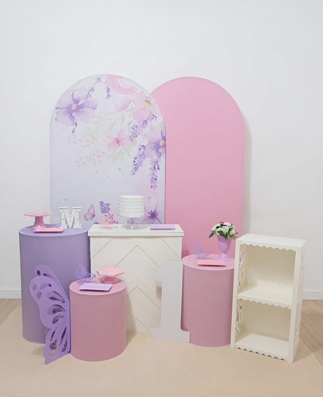 Jardim Rosa - Kit 3 - Juntosparasempre 