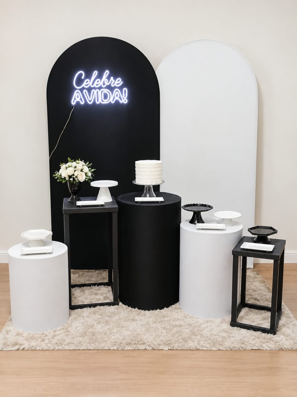 Celebre A Vida - Preto E Branco - Juntosparasempre 