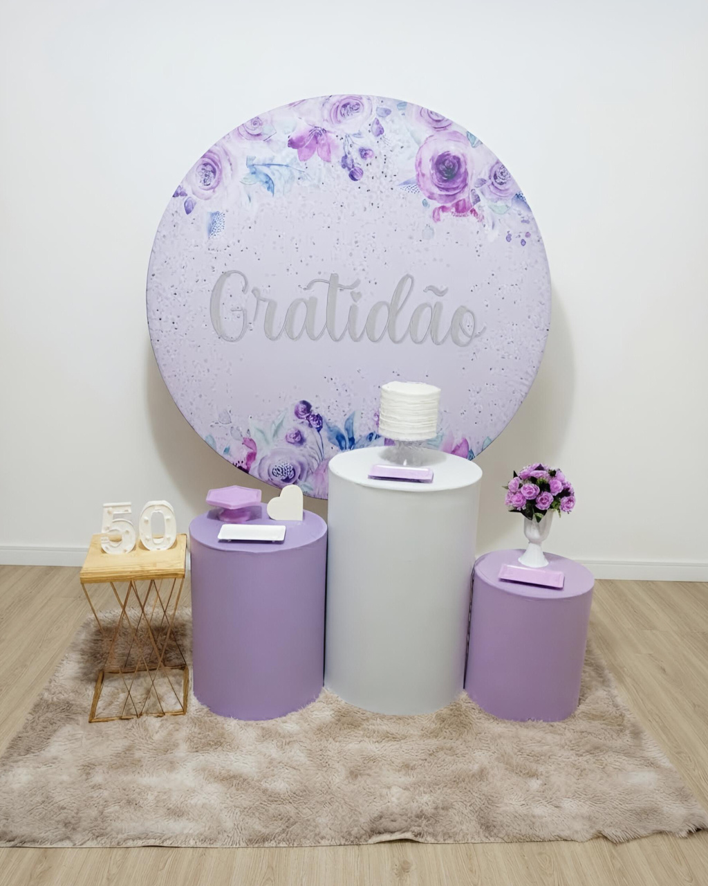 Gratidão - Kit 1 + Mesa E Led - Juntosparasempre 