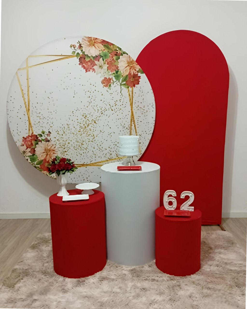 Flores Vermelhas - Kit 2 - Juntosparasempre 