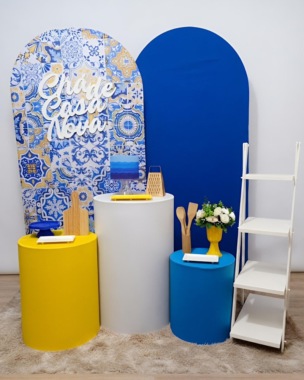 Chá de Casa Nova / Azulejo Português - Kit 2 - Juntosparasempre 
