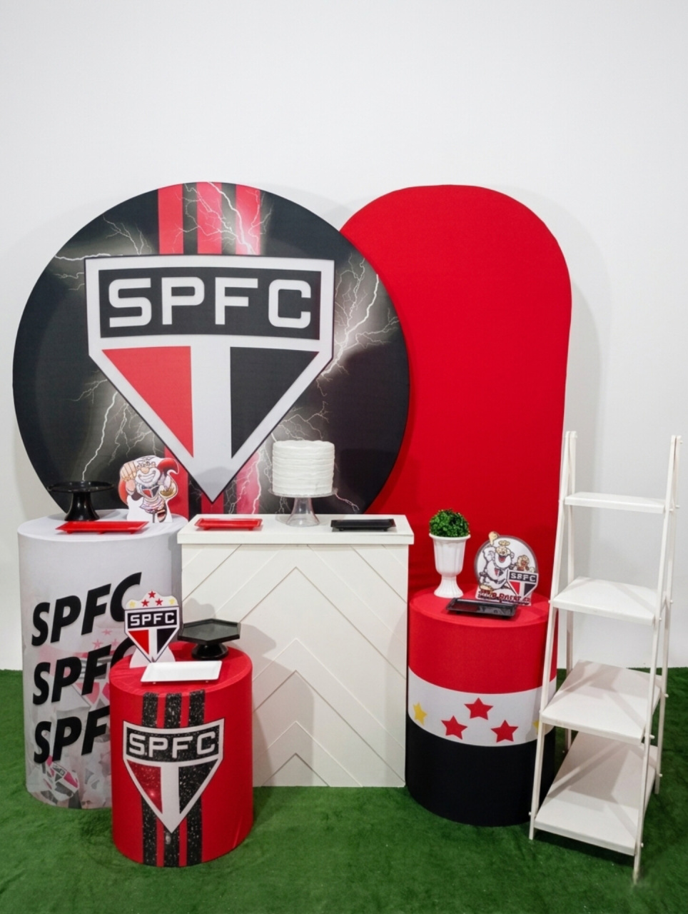 São Paulo - Kit 2 + Mesa E Escadinha - Juntosparasempre 