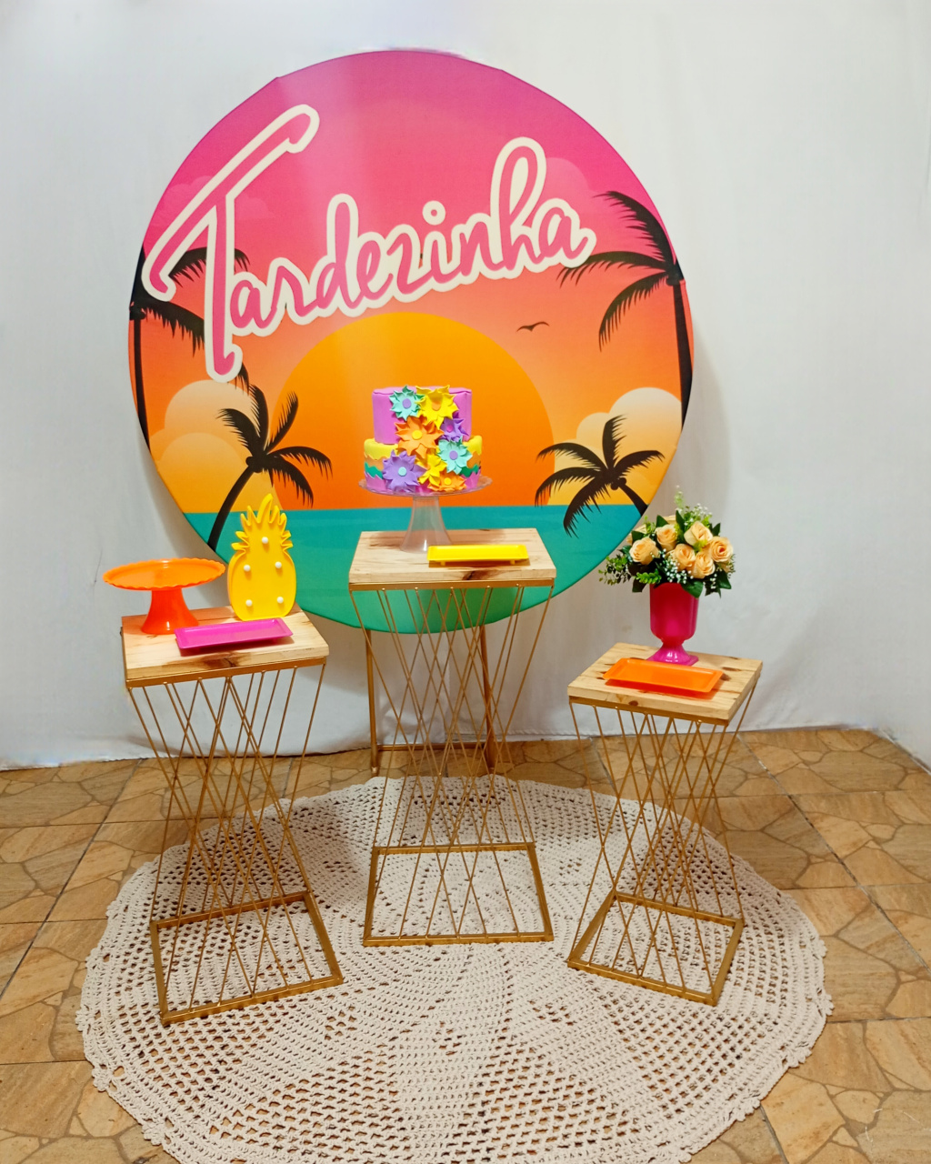 Tardezinha - Mesa Treliça - Juntosparasempre 