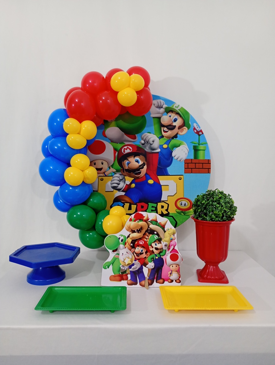 Super Mario - Festa Na Mesa - Juntosparasempre 
