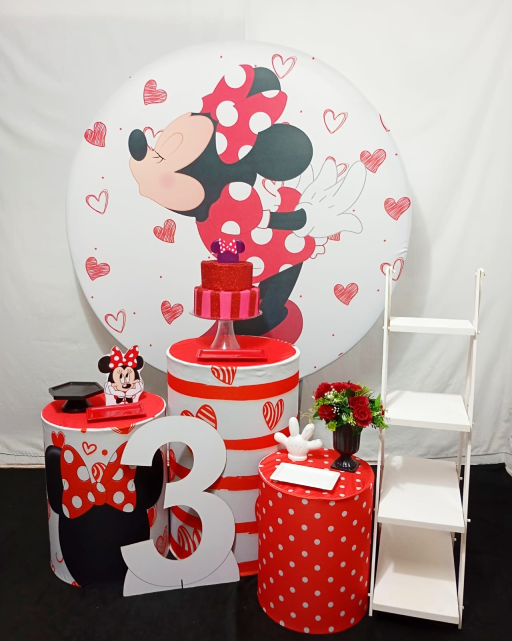Minnie Vermelha - Kit Juntos Para Sempre  - Juntosparasempre 