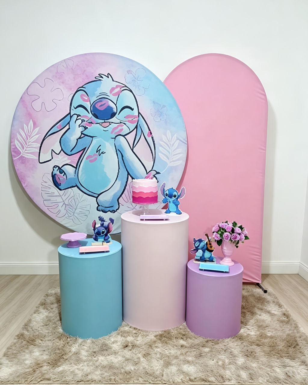Stitch Beijinho - Kit 2 - Juntosparasempre 