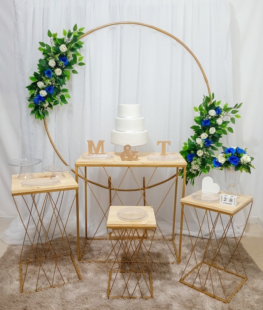 Casamento Flores Azuis - Juntosparasempre 