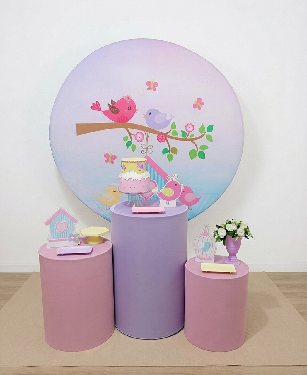 Jardim Passarinho - Kit 1 - Juntosparasempre 