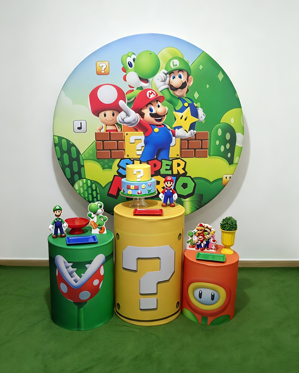 Super Mario - Kit 1 - Juntosparasempre 