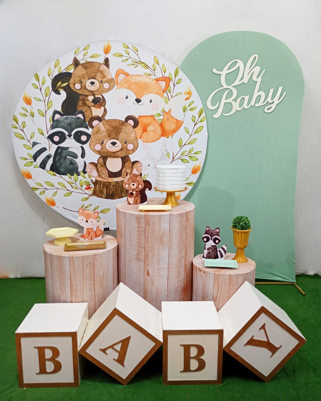 Bosque Encantado - Kit Felizes Para Sempre + Cubo Baby - Juntosparasempre 