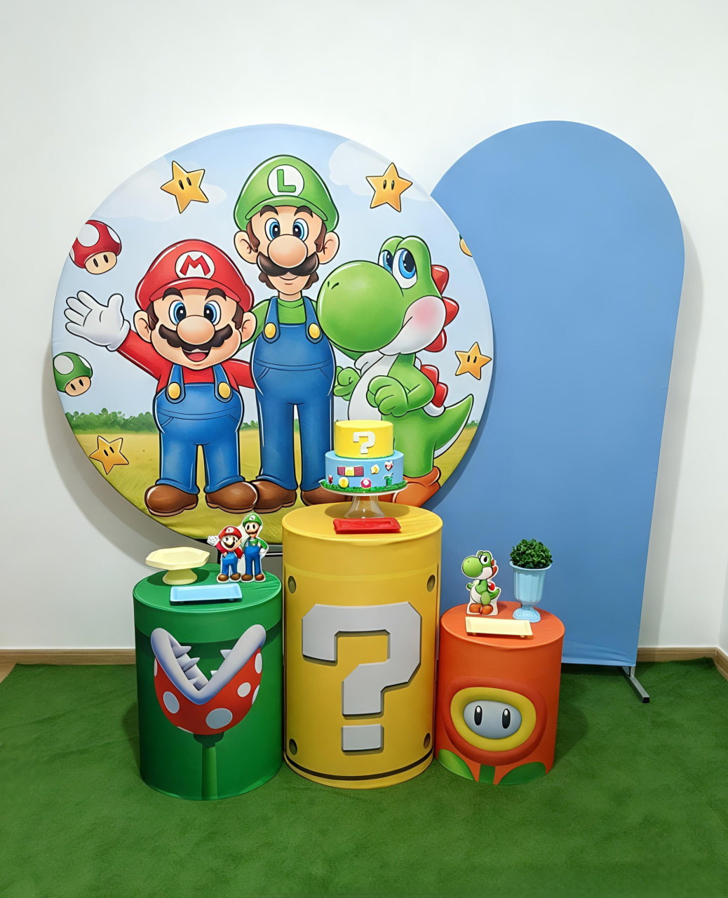 Super Mario Aquarela - Kit 2 - Juntosparasempre 