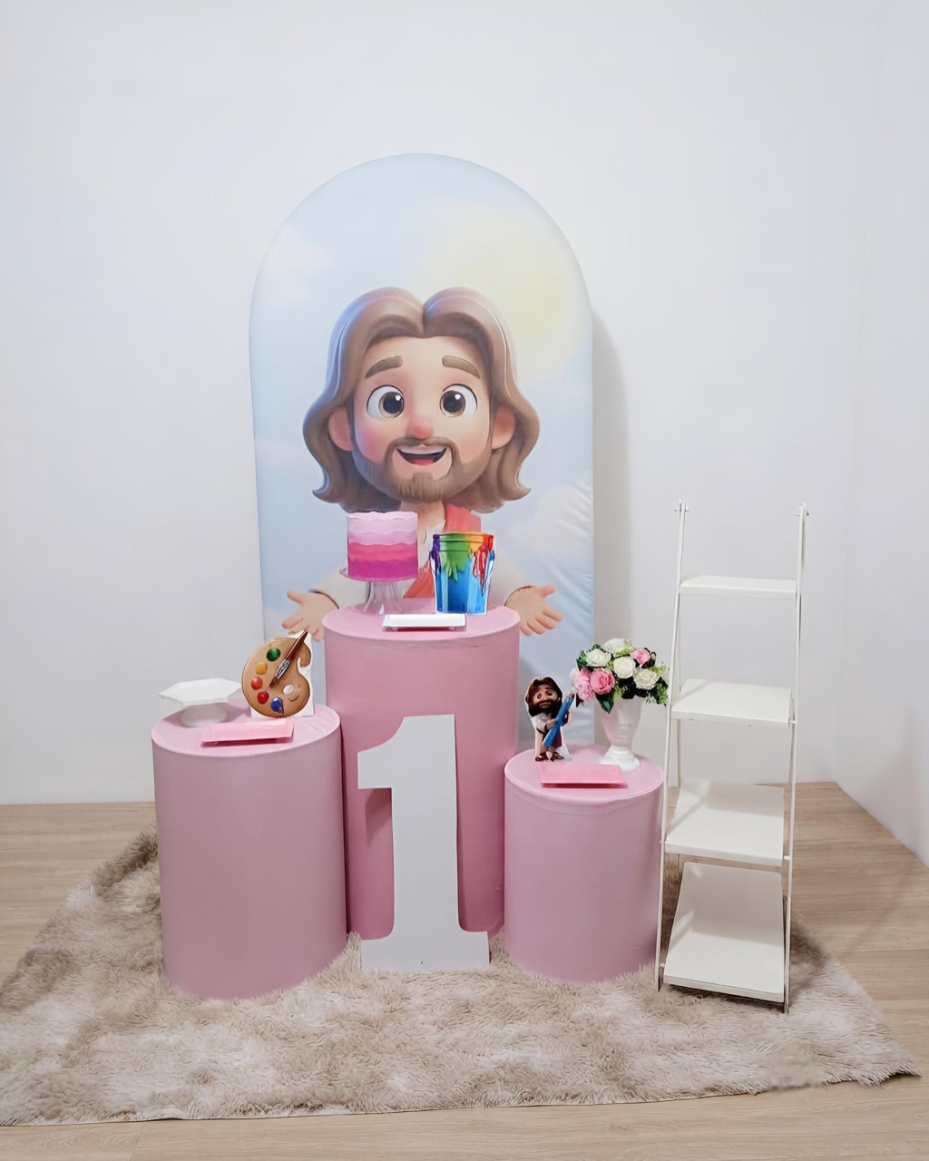 O Maior Pintor - Kit 1 + Escadinha E Número - Juntosparasempre 