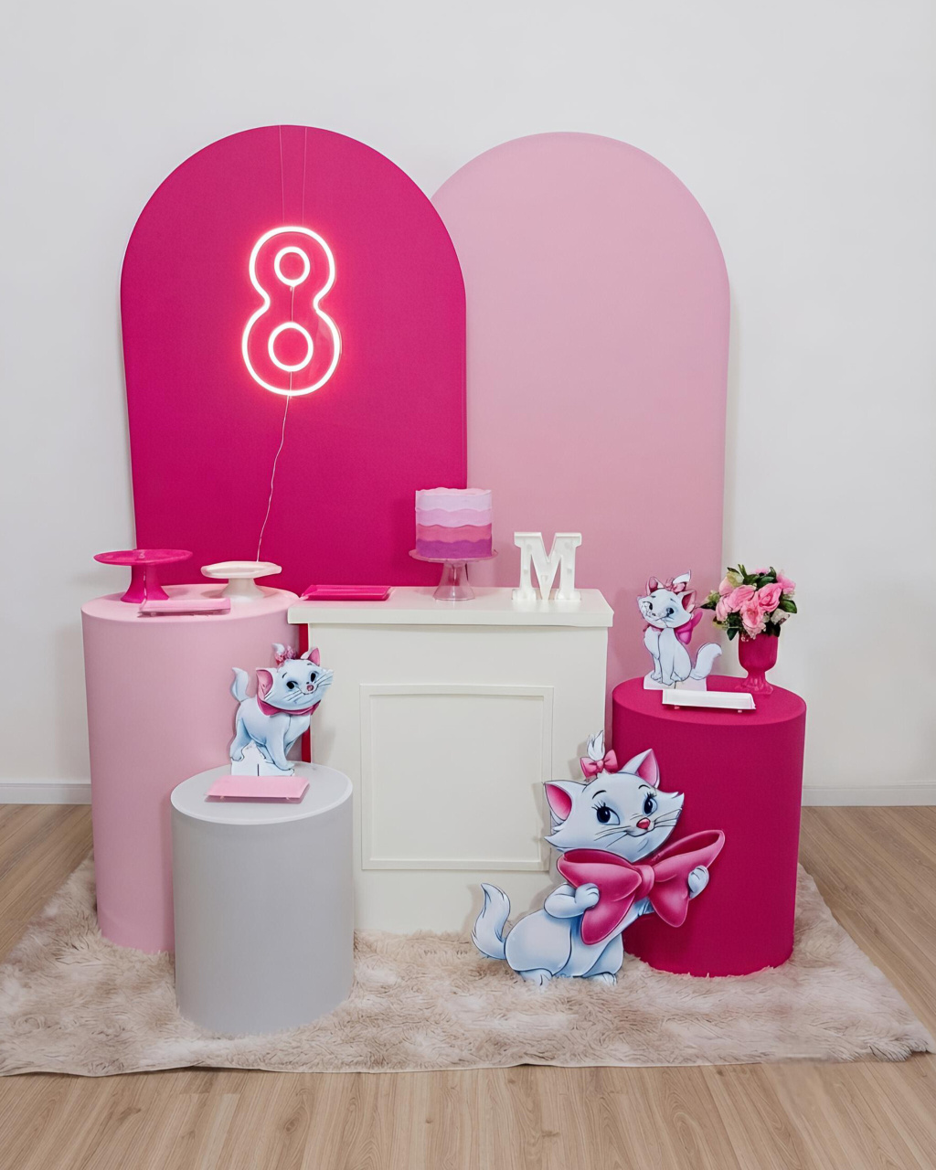 Gata Marie Clean - Kit 2 + Mesa E Led - Juntosparasempre 