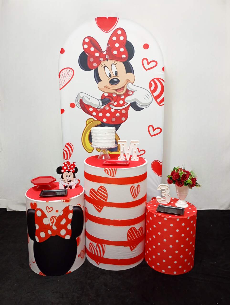 Minnie Vermelha - Kit 1 - Juntosparasempre 