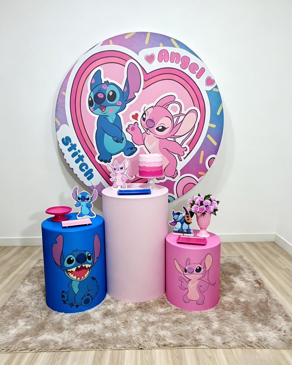 Stitch E Angel - Kit 1 - Juntosparasempre 