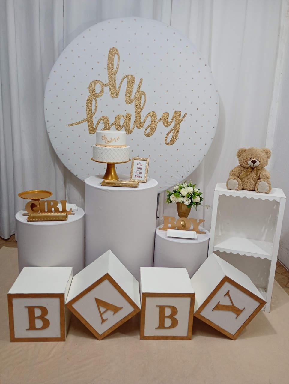 Oh Baby - Cubo Baby E Estante  - Juntosparasempre 