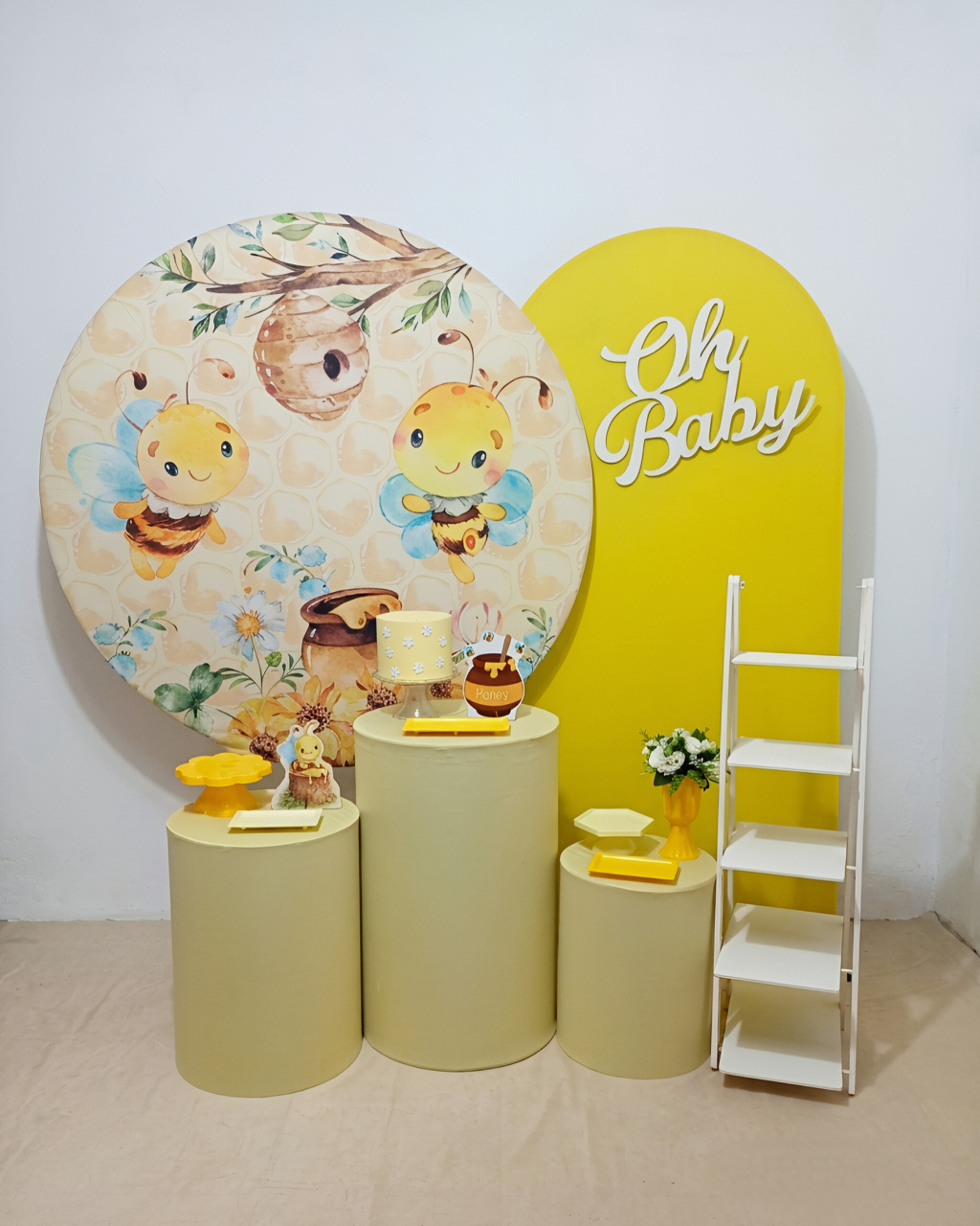 Abelhinha - Kit 2 + Escadinha - Juntosparasempre 