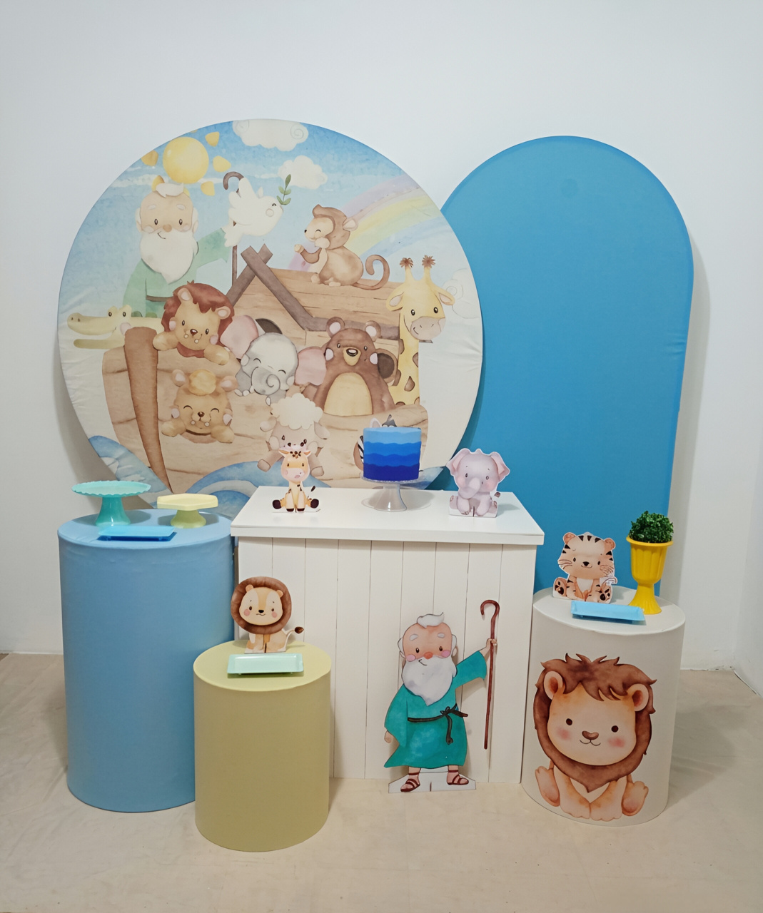 Arca de Noé - Kit 2 + Mesa E Display 60Cm - Juntosparasempre 