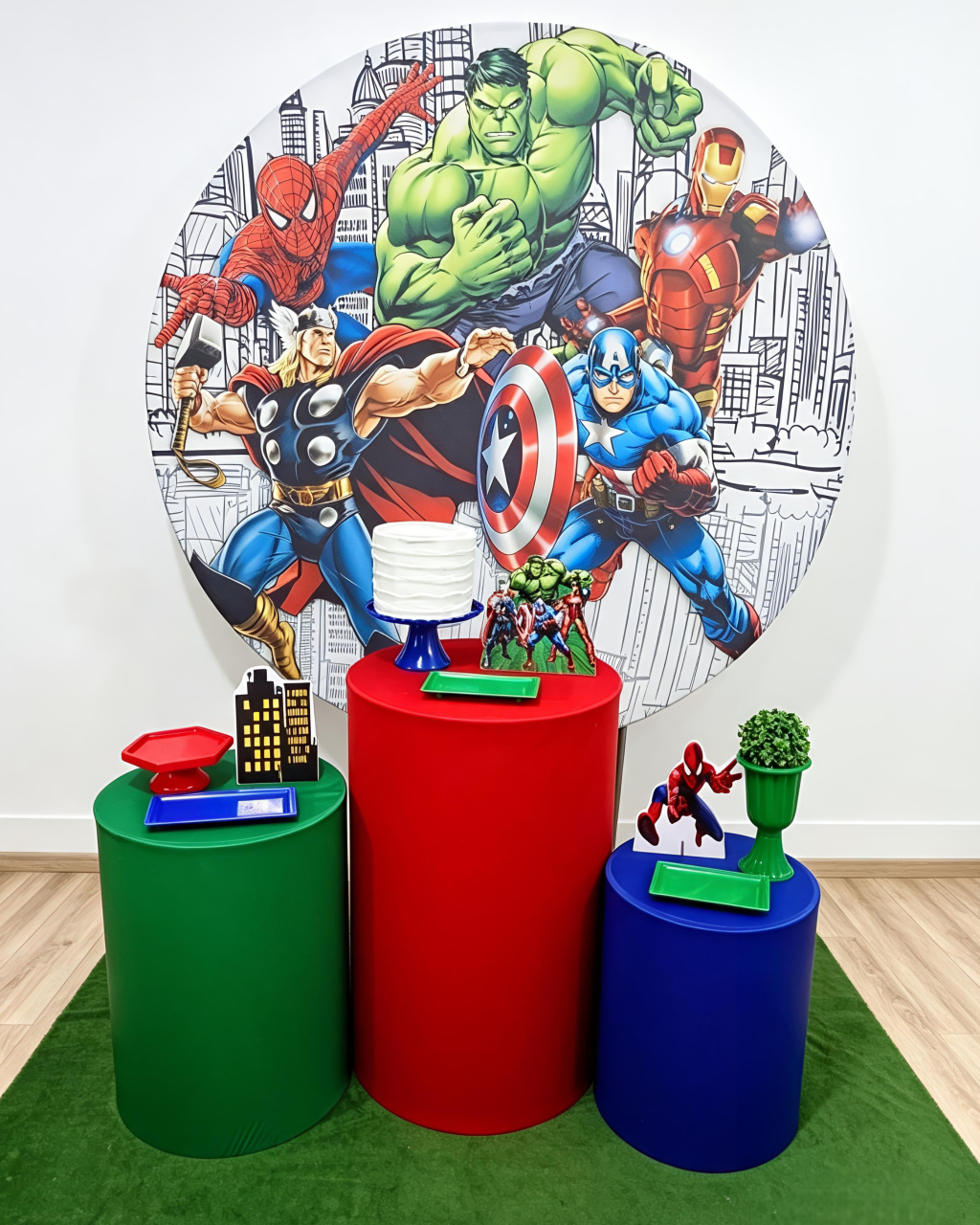 Vingadores - Kit 1 - Juntosparasempre 