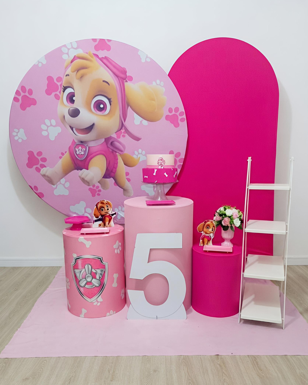 Skye - Kit 2 + Escadinha E Número - Juntosparasempre 