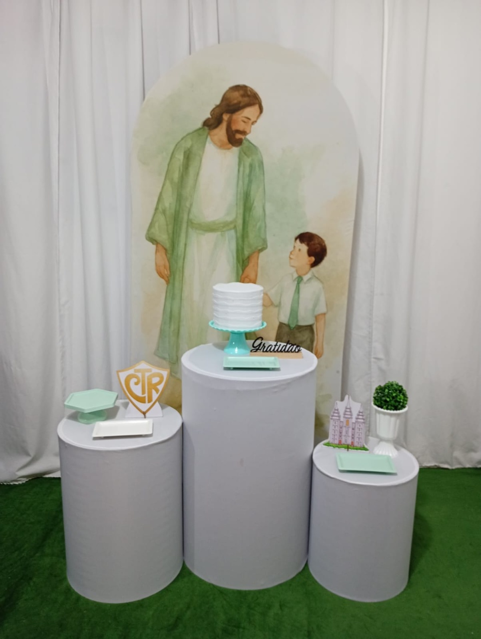 Batismo Jesus E Menino Verde - Kit Galera Reunida - Juntosparasempre 