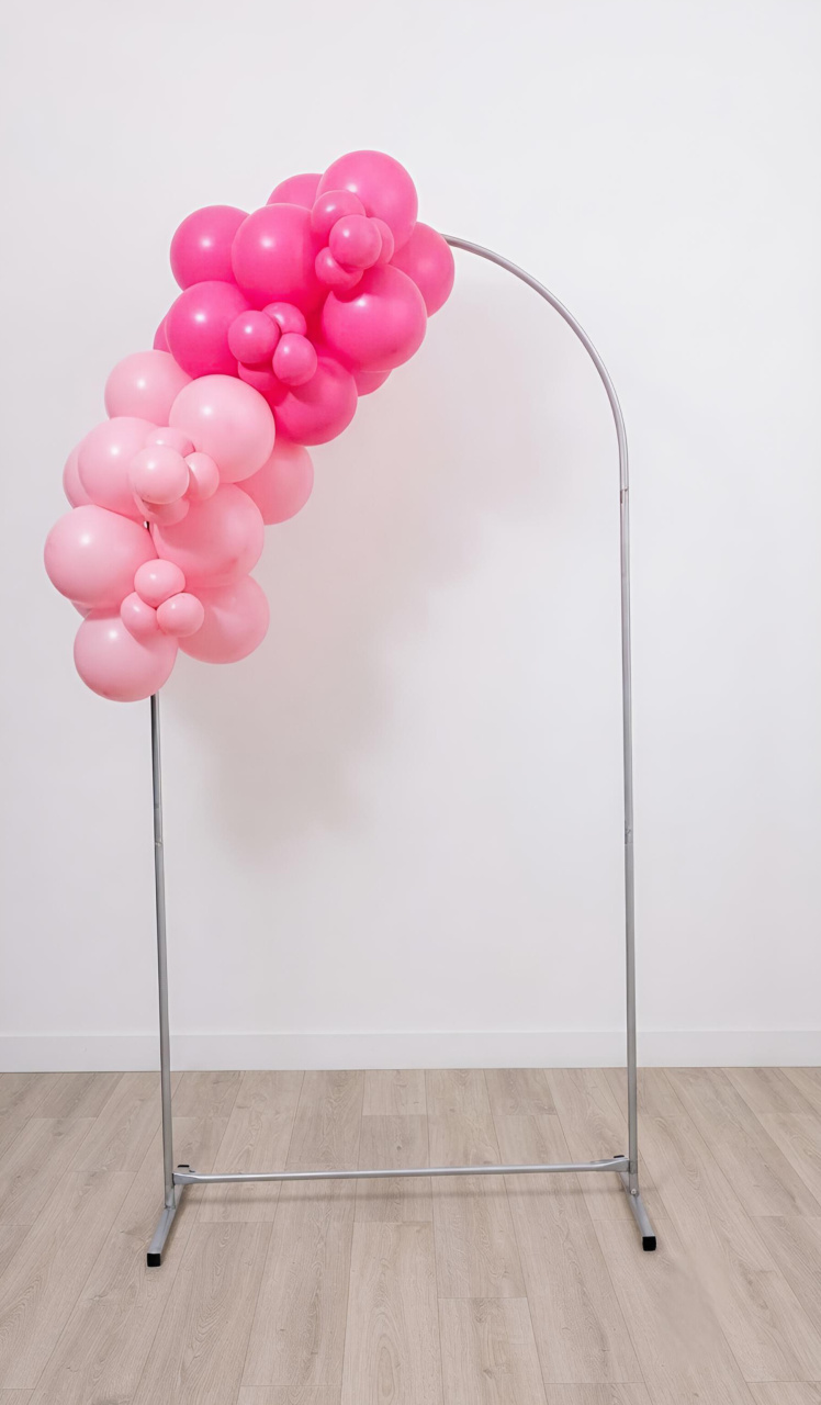 Mini Arco de Balões Rosa - Juntosparasempre 