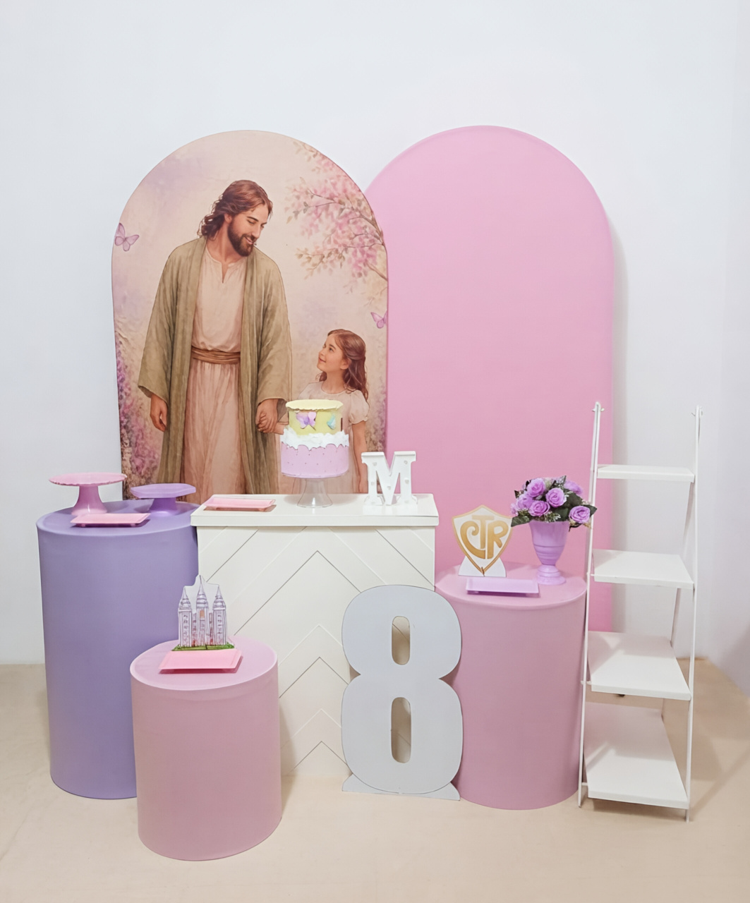 Jesus É Menina Rosa - Kit 3 - Juntosparasempre 