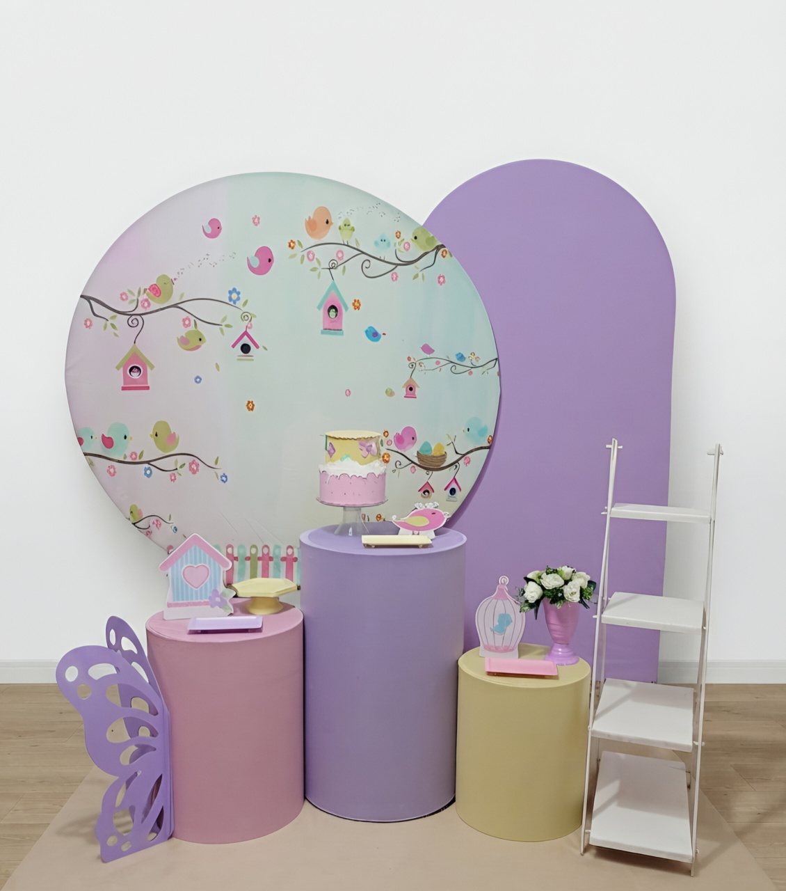 Jardim Encantado - Kit 2 + Escadinha E Borboleta - Juntosparasempre 