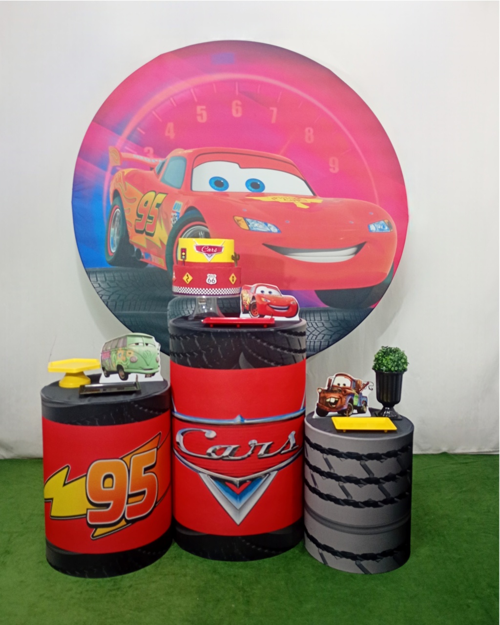 Relâmpago Mcqueen - Kit Galera Reunida - Juntosparasempre 