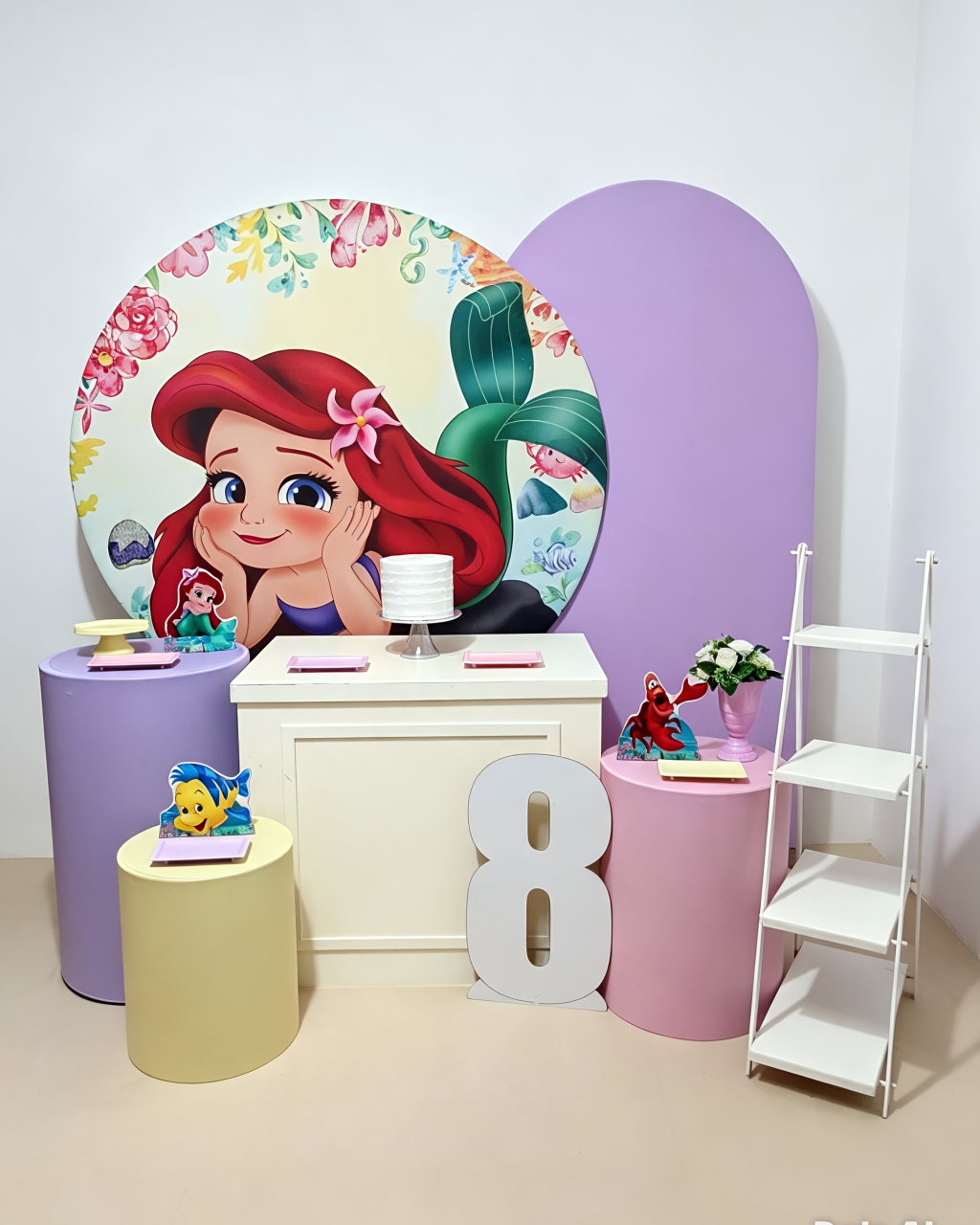 Pequena Sereia - Kit 3 - Juntosparasempre 
