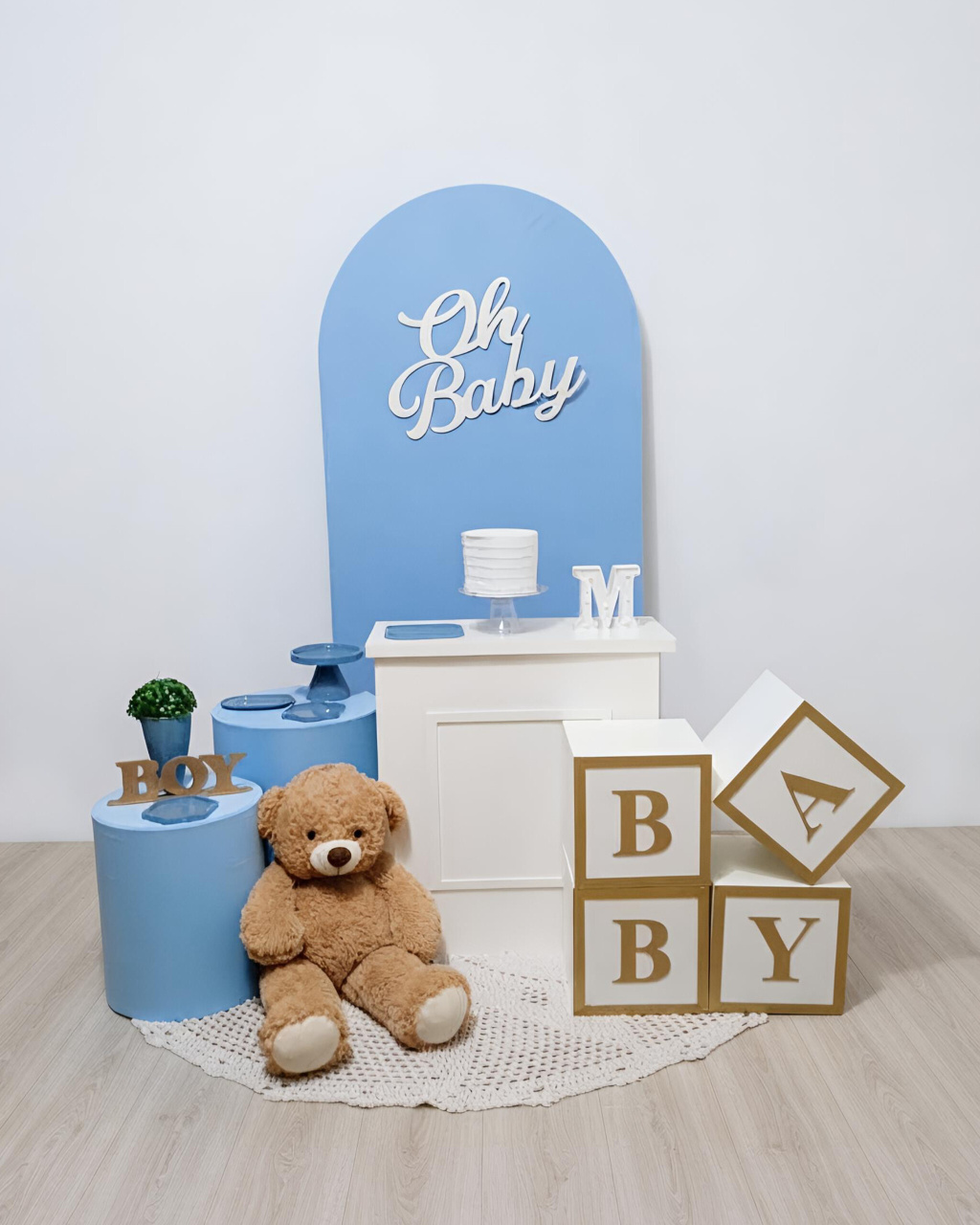 Oh Baby Azul Claro - Composição - Juntosparasempre 