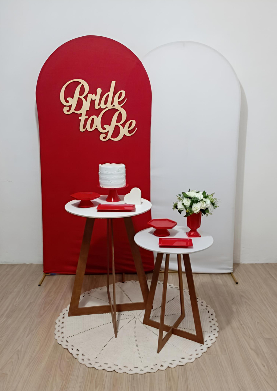 Bride To Me - Vermelho E Branco - Juntosparasempre 