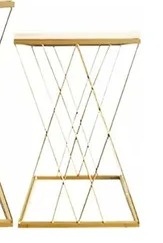 Mesa de Ferro Treliça Pp - Juntosparasempre 